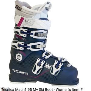 Tecnica Mach1 95MV Women’s Ski Boot LIKE NEW